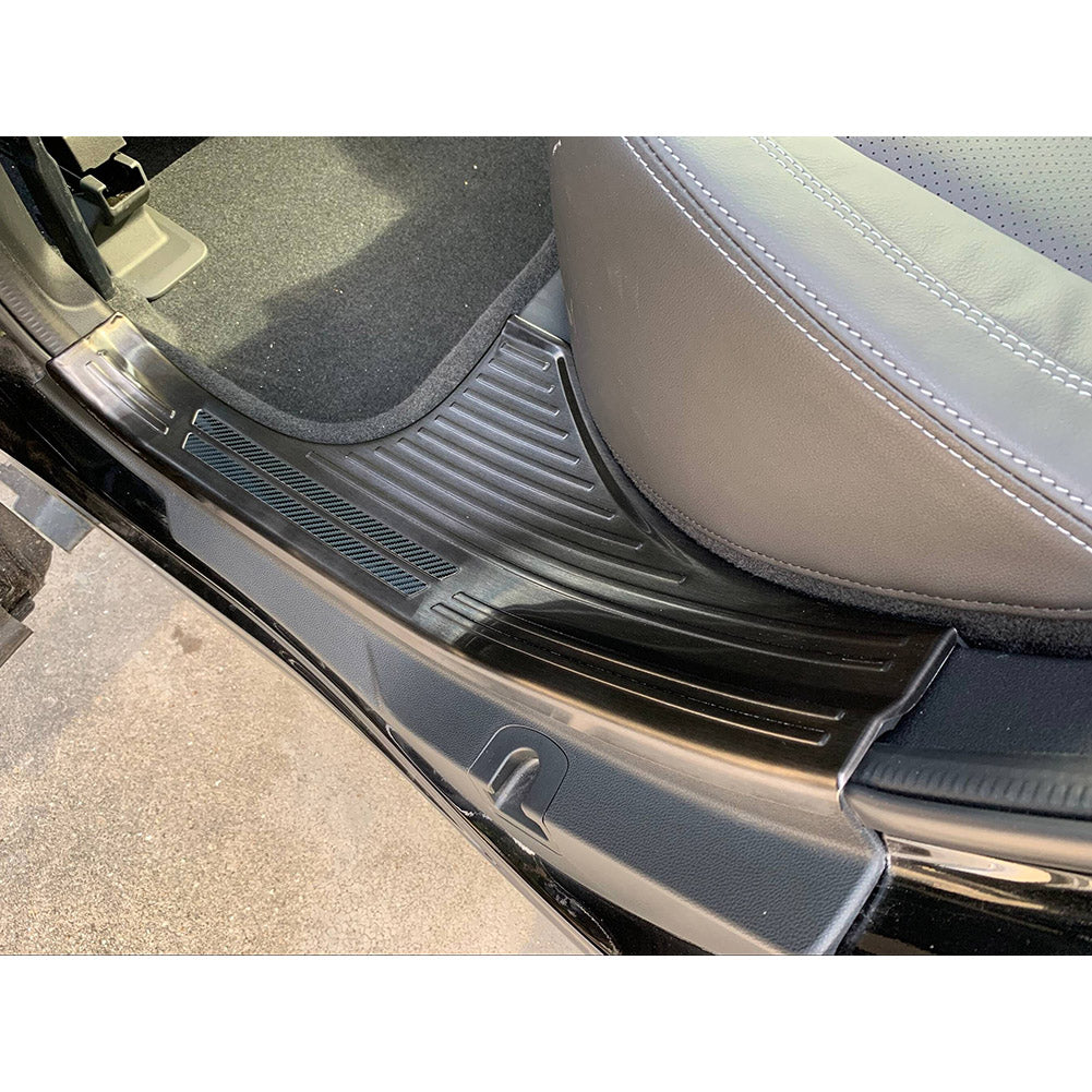 Fit for Subaru Forester 2019 2020 2021 2022 Door Sill Scuff Plate Guard Cover Trims Stainless Inside Door