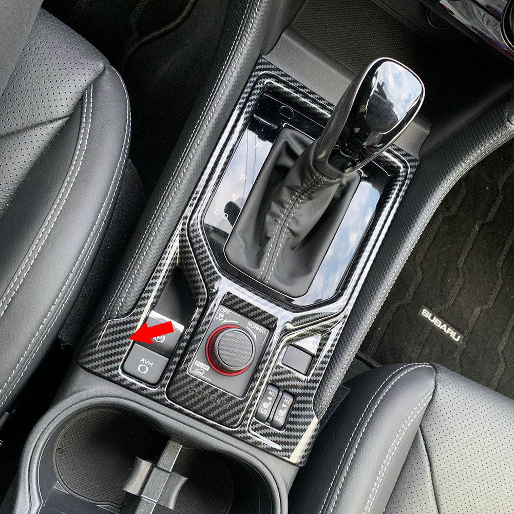 Fit For Subaru 2019 2020 2021 2022 Forester Gear Shift Knob Console Panel Cover Trim
