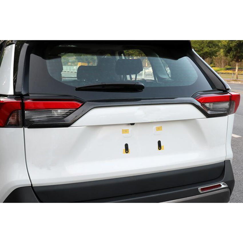 Fit for Toyota New RAV4 2019 2020 2021 Rear Trunk Lid Upper Curve Molding Trim