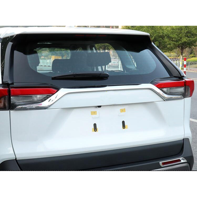Fit for Toyota New RAV4 2019 2020 2021 Rear Trunk Lid Upper Curve Molding Trim (Chrome) - beautost