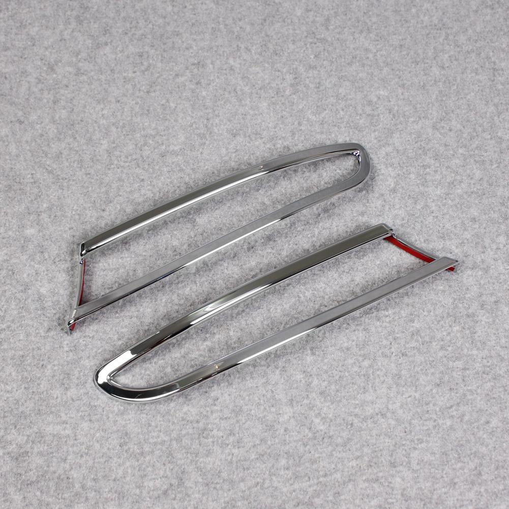 Fit for BMW New X3 Sport 2018 2019 2020 2021 Chrome Rear Fog Light Lamp Cover Trims