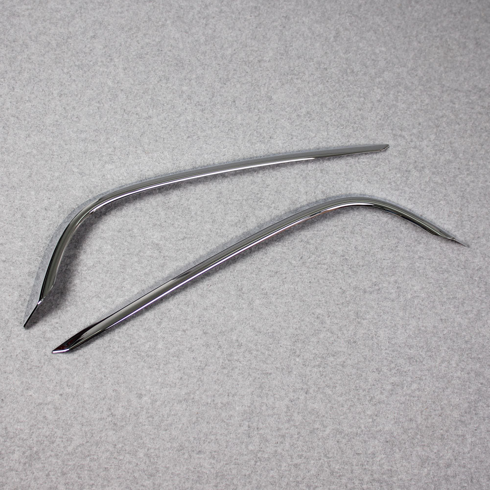 Fit for 2019 2020 2021 2022 Mazda 3 Axela Sedan Chrome Front Fog Light Lamp Cover Bezel Trims