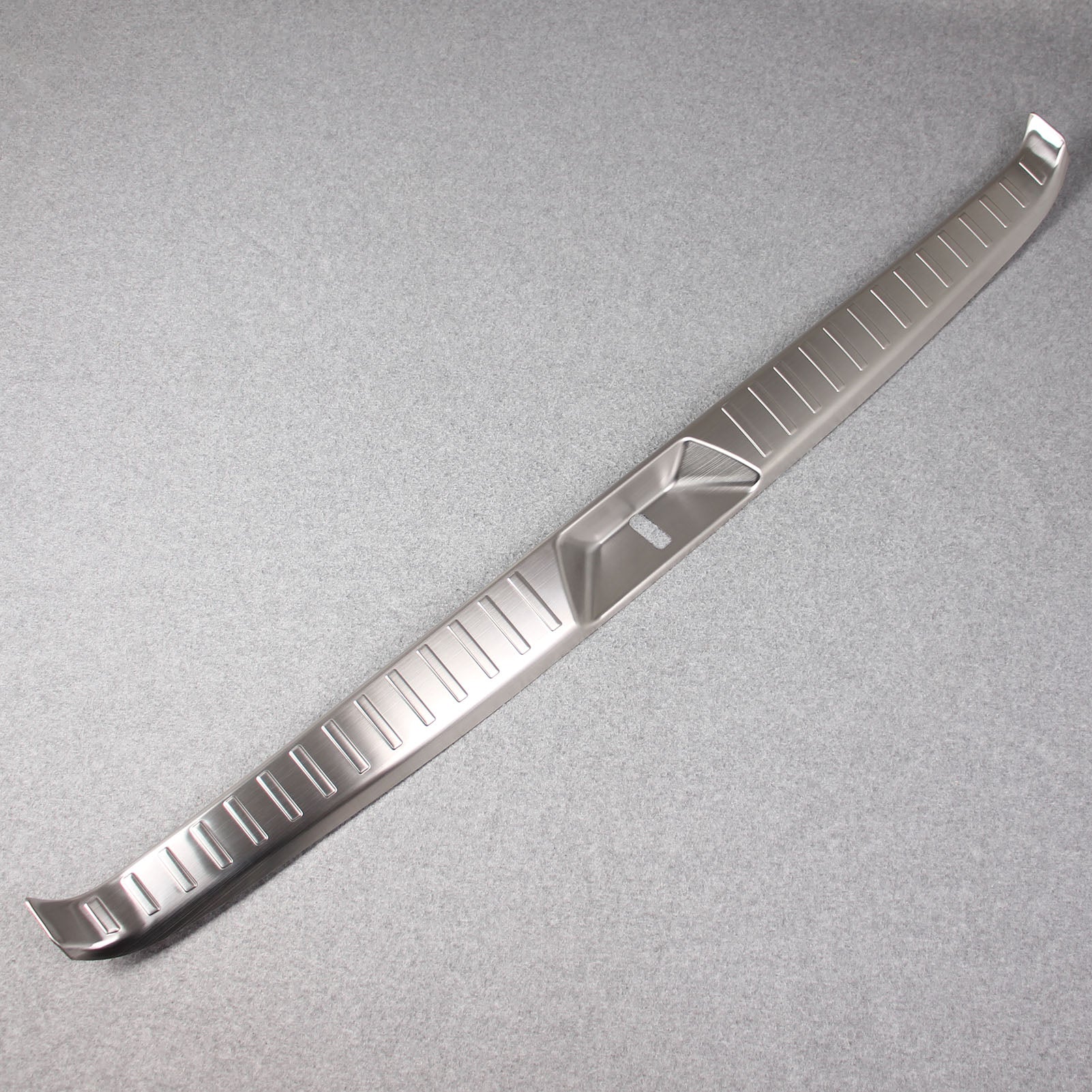 Fit for Toyota 2021 2022 Sienna Rear Inside Bumper Sill Plate Guard Cover Trim Stainless Steel (Black)