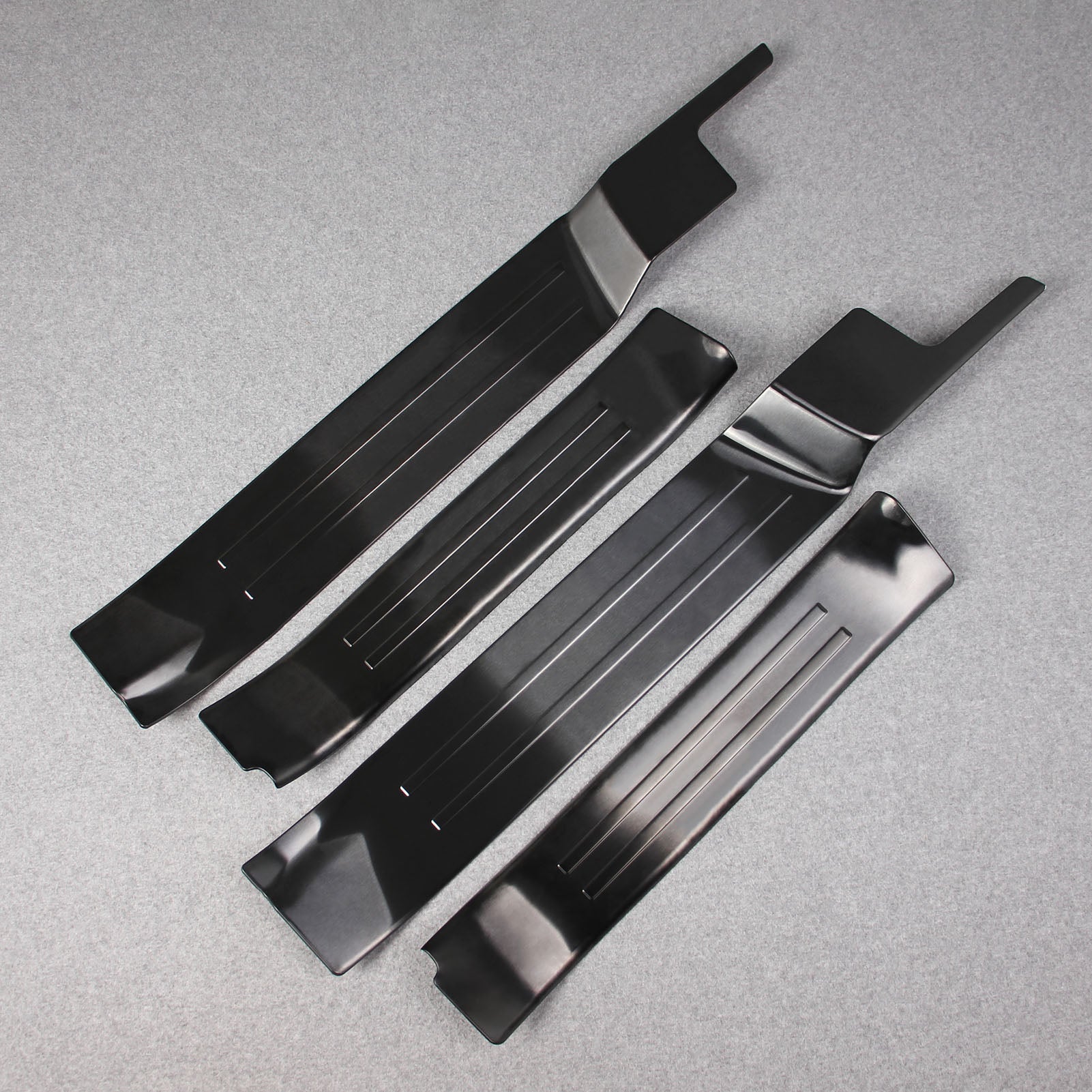 Fit for Toyota 2021 2022 Sienna Inside Door Sill Scuff Plate Guard Cover Trims Stainless Steel