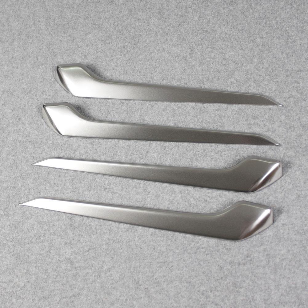 Fit for Toyota New RAV4 2019 2020 2021 2022 Interior Door Panel Armrest Cover Trims (Silver) - beautost