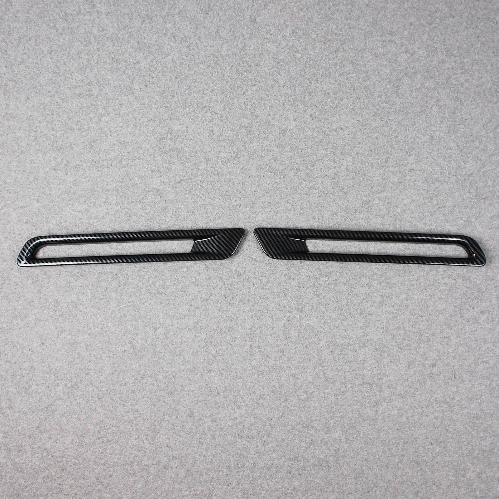 Fit for Toyota Sienna 2021 2022 Rear Fog Light Cover Trims Carbon Fiber Pattern