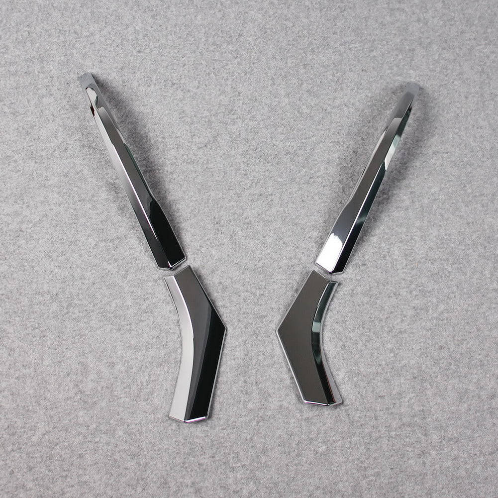  Fit for Toyota 2021 2022 Sienna Chrome Rear View Mirror Side Molding Cover Trims (Fit for Sienna Limited/Platinum Model)