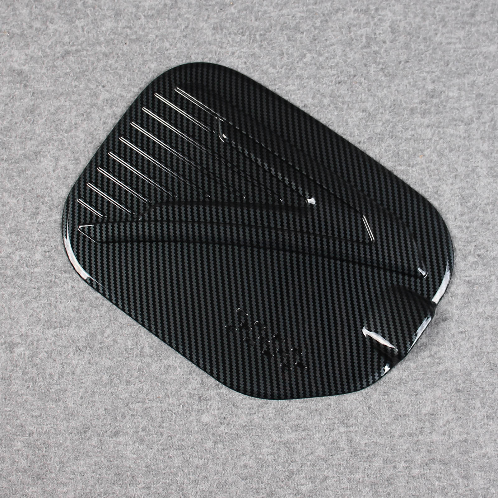  Ford F-150 2021 2022 2023 F150 Fuel Gas Tank Cap Cover Trim Carbon Fiber Pattern