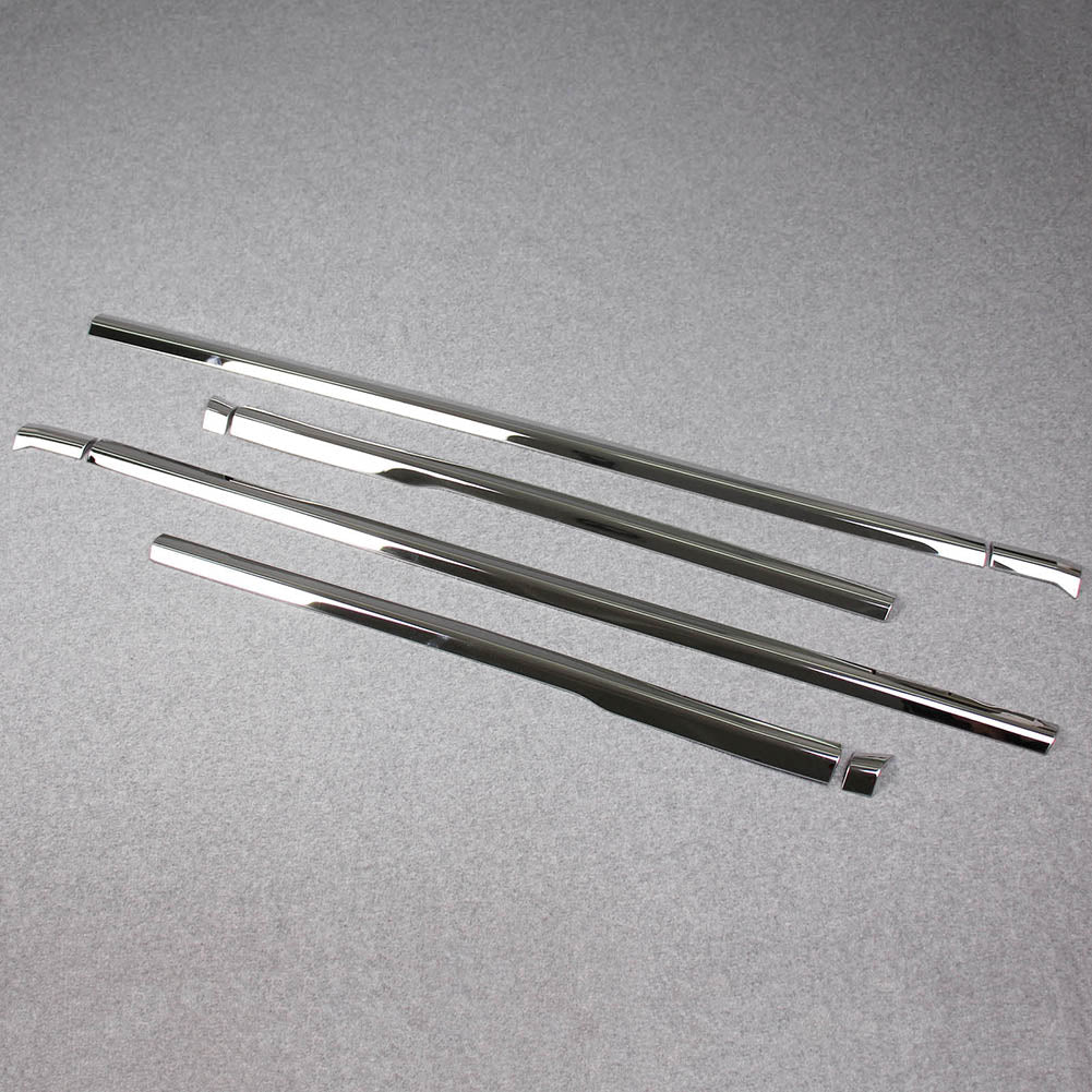 Fit for Toyota Venza 2021 2022 2023 2024 Body Side Door Moulding Overlay Cover Trims Stainless Steel