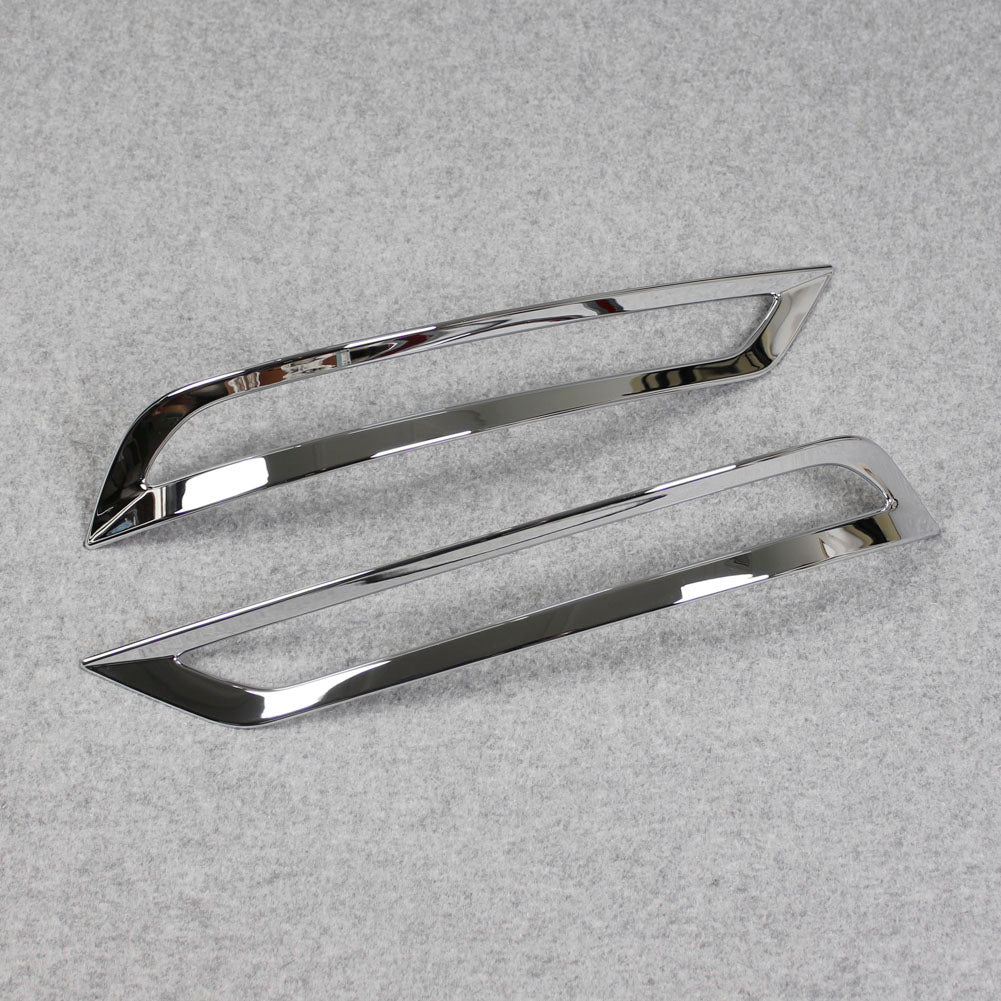 Fit for Honda Odyssey 2019 2020 2021 Chrome Rear Fog Light Lamp Cover Trims