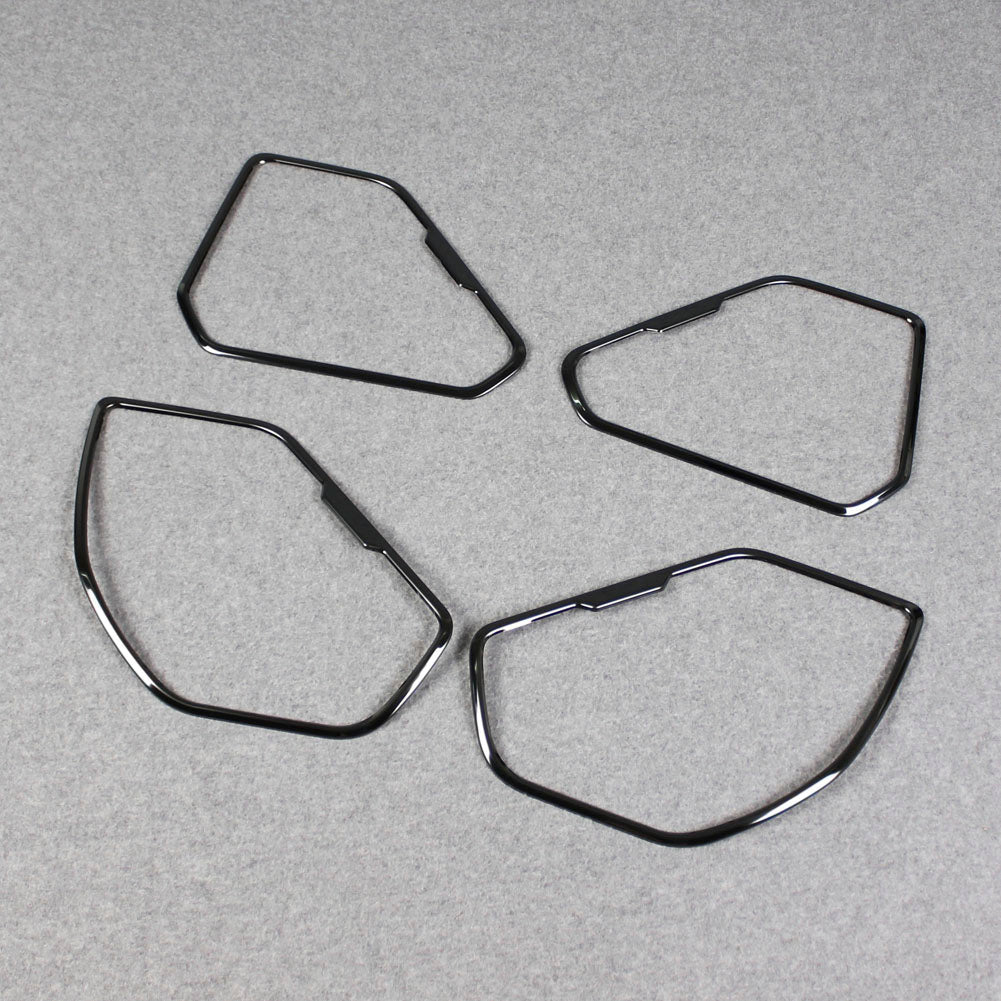 Fit for Toyota New RAV4 2019 2020 2021 Door Speaker Sound Panel Cover Trims Stainless Steel