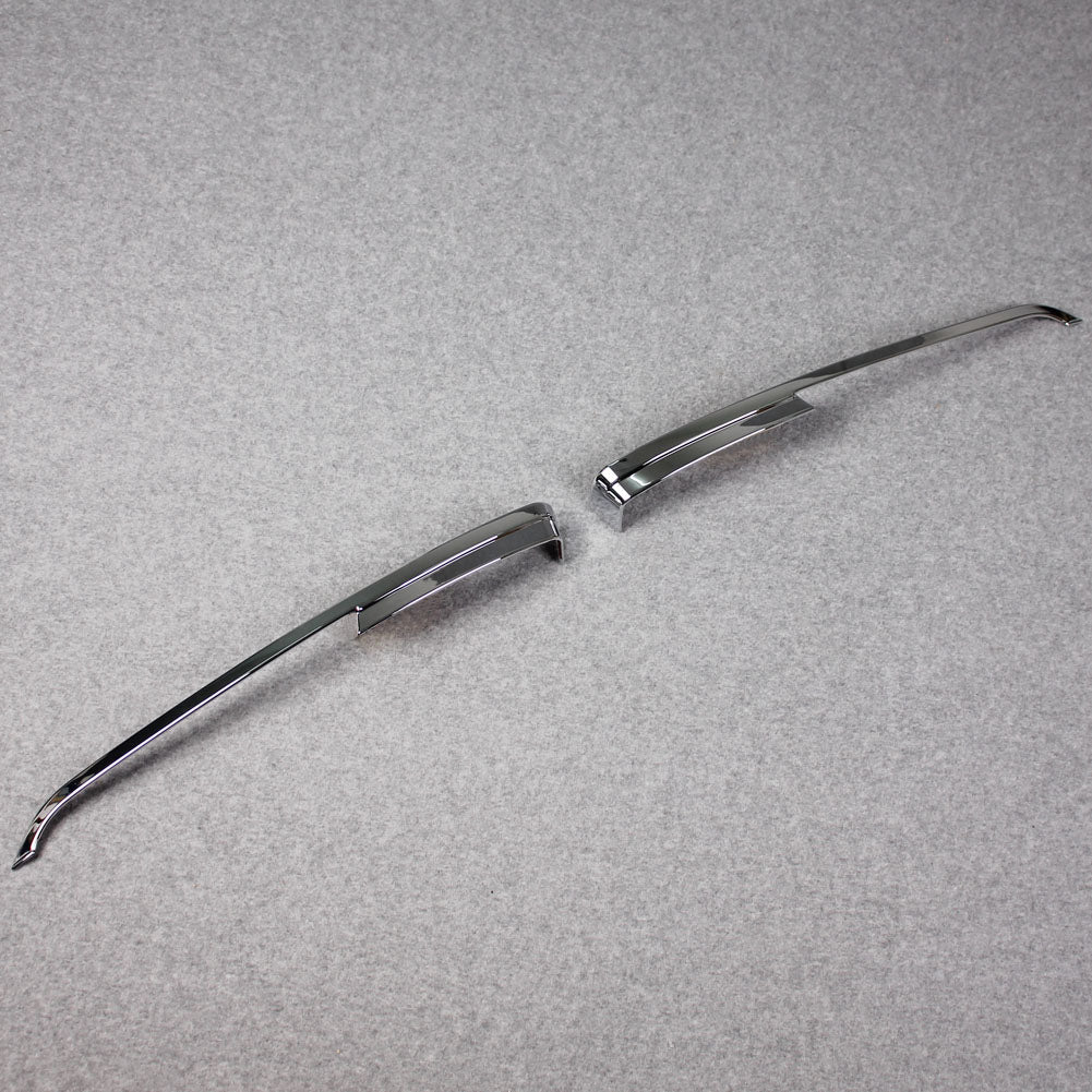 Fit for Mazda CX-30 CX30 2020 2021 2022 Front Fog Light Lamp Cover Bezel Trims Chrome