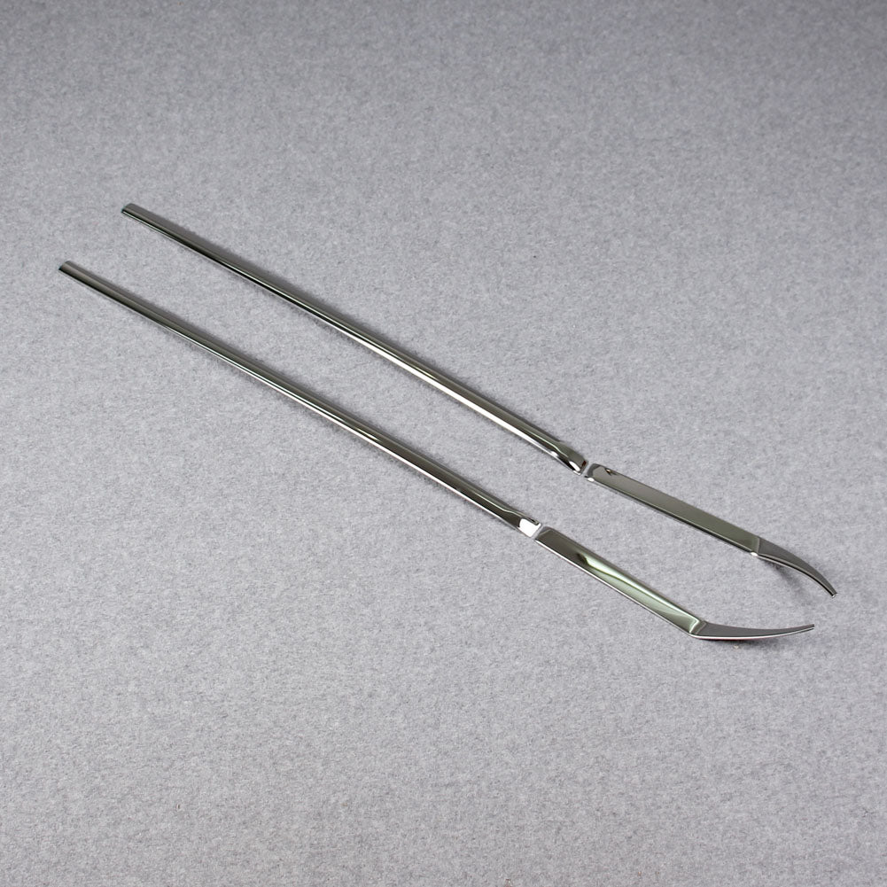 Fit for Toyota New RAV4 2019 2020 2021 2022 Windshield Side Beveled Window Cover Trim Stainless Steel