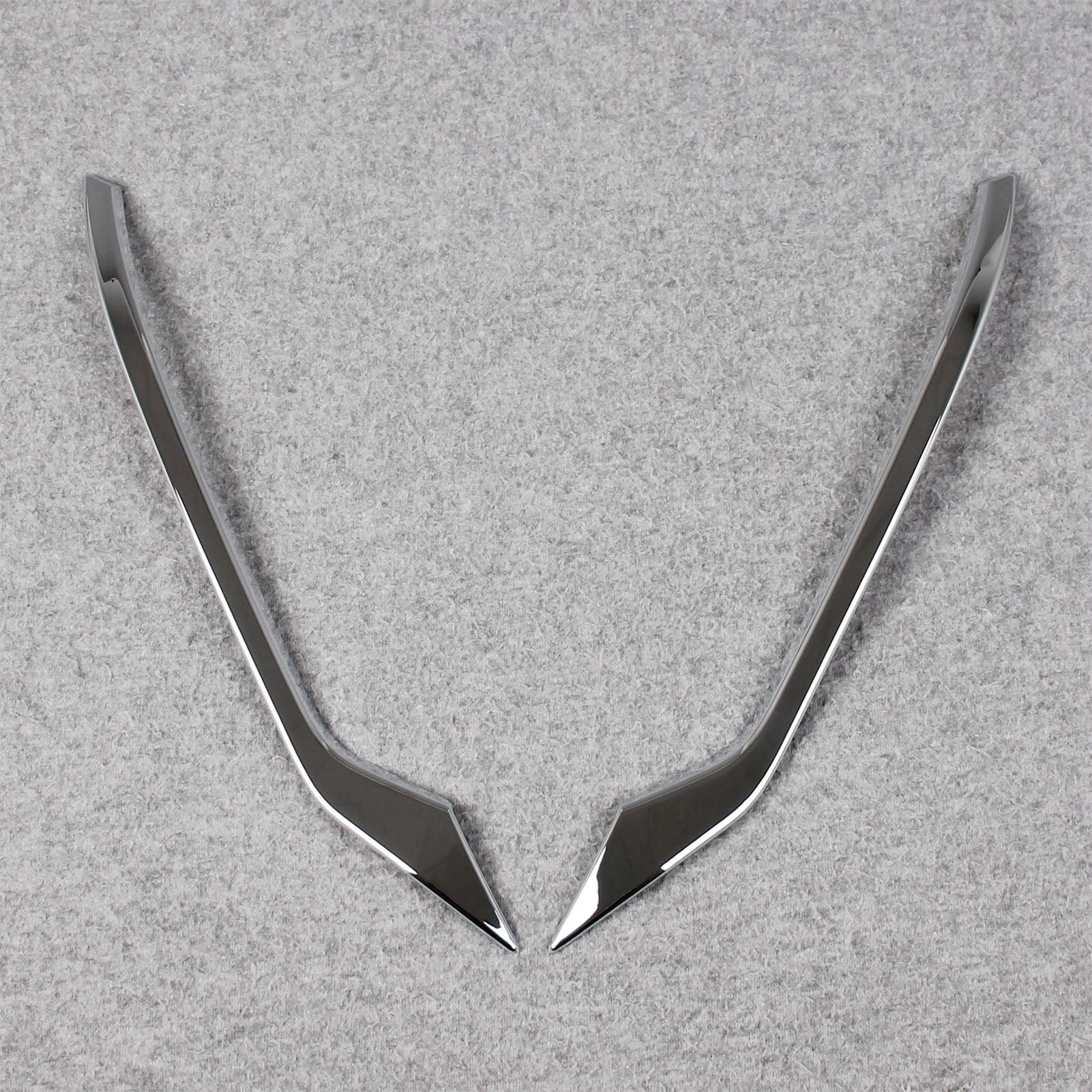 Fit for Lexus NX 250/350/350h/450h+ 2022 2023 2024 Chrome Rear Fog Light Lamp Cover Trims