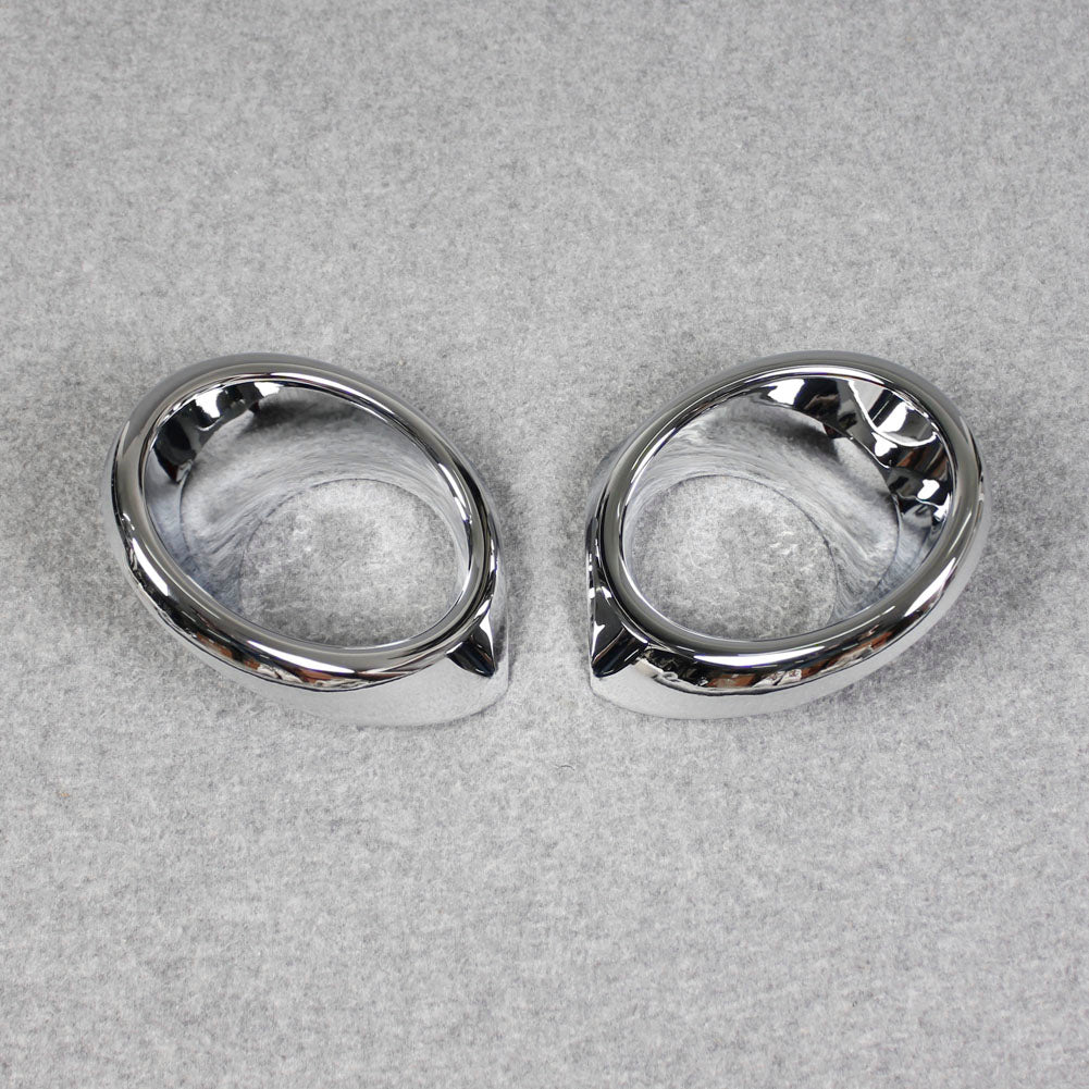 Fit for Honda Pilot 2019 2020 2021 Chrome Front Fog Light Lamp Cover Ring