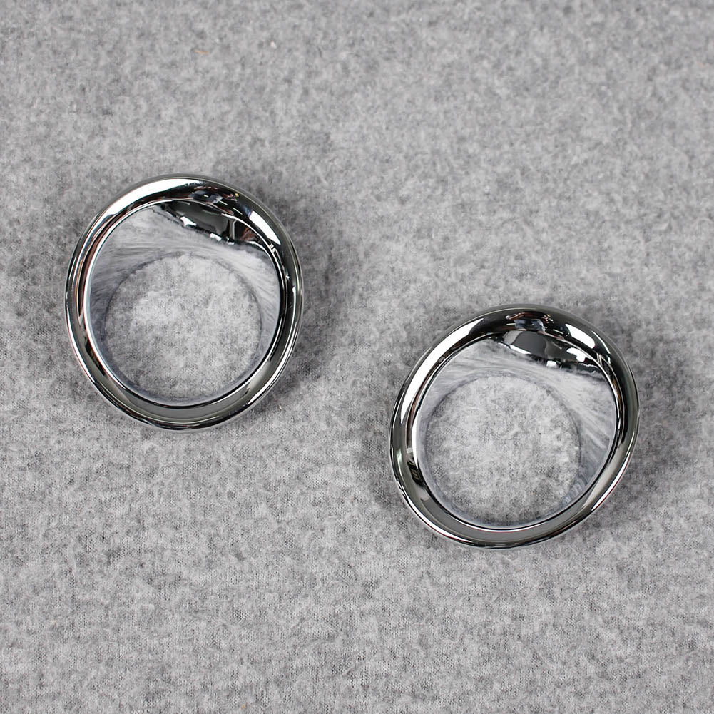 Fit for Toyota VENZA 2021 Chrome Front Fog Light Lamp Cover Trims