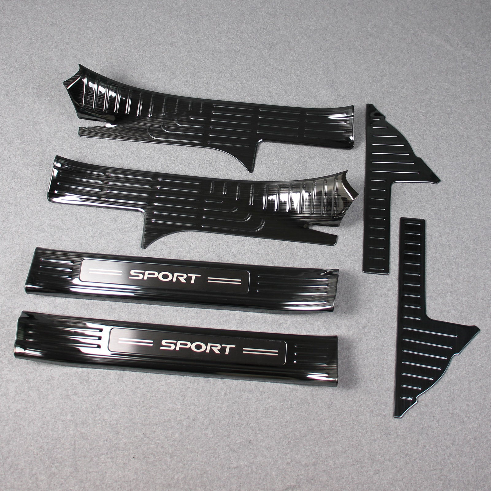 Fit for Toyota Highlander 2020 2021 2022 Inside Door Sill Scuff Plate Guard Cover Trims