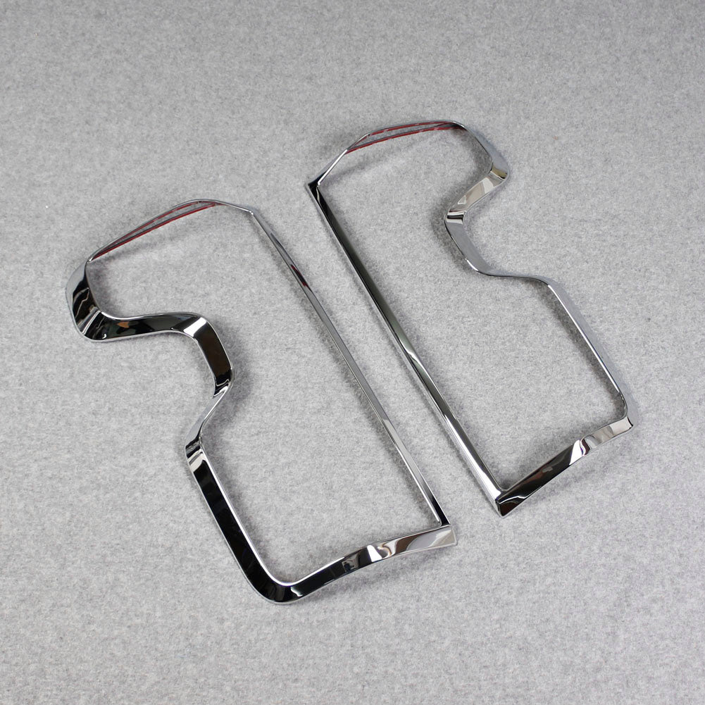 Fit for Chevrolet New Silverado 2019 2020 2021 2022 2023 2024 Chrome Tail Light Lamp Cover Trims