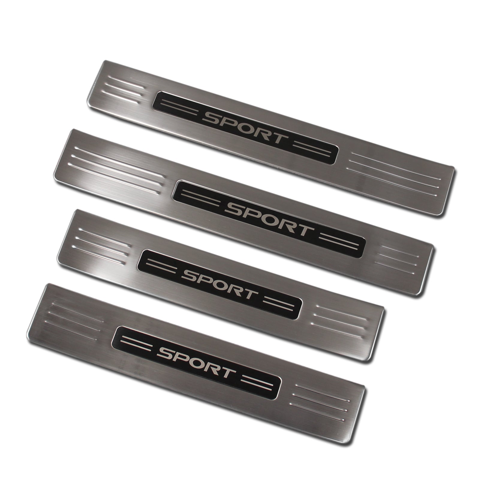 Fit for Toyota New Highlander 2020 2021 2022 Outside Door Sill Scuff Plate Guard Cover Trim Sport Style Stainless Steel