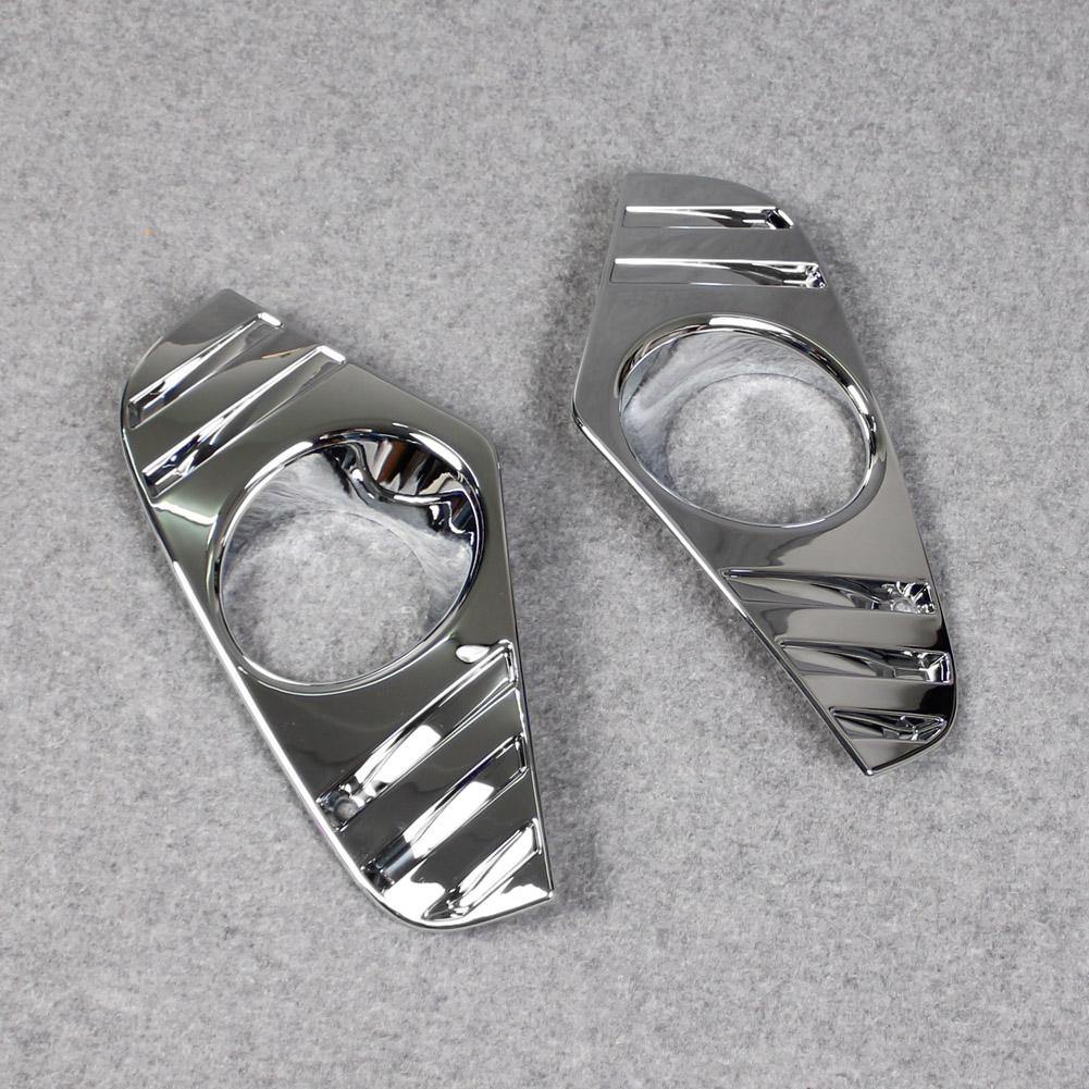 Fit for Toyota New RAV4 2019 2020 2021 LE/XLE/XSE/Limited Model Chrome Front Fog Light Lamp Cover Trim Trims - beautost
