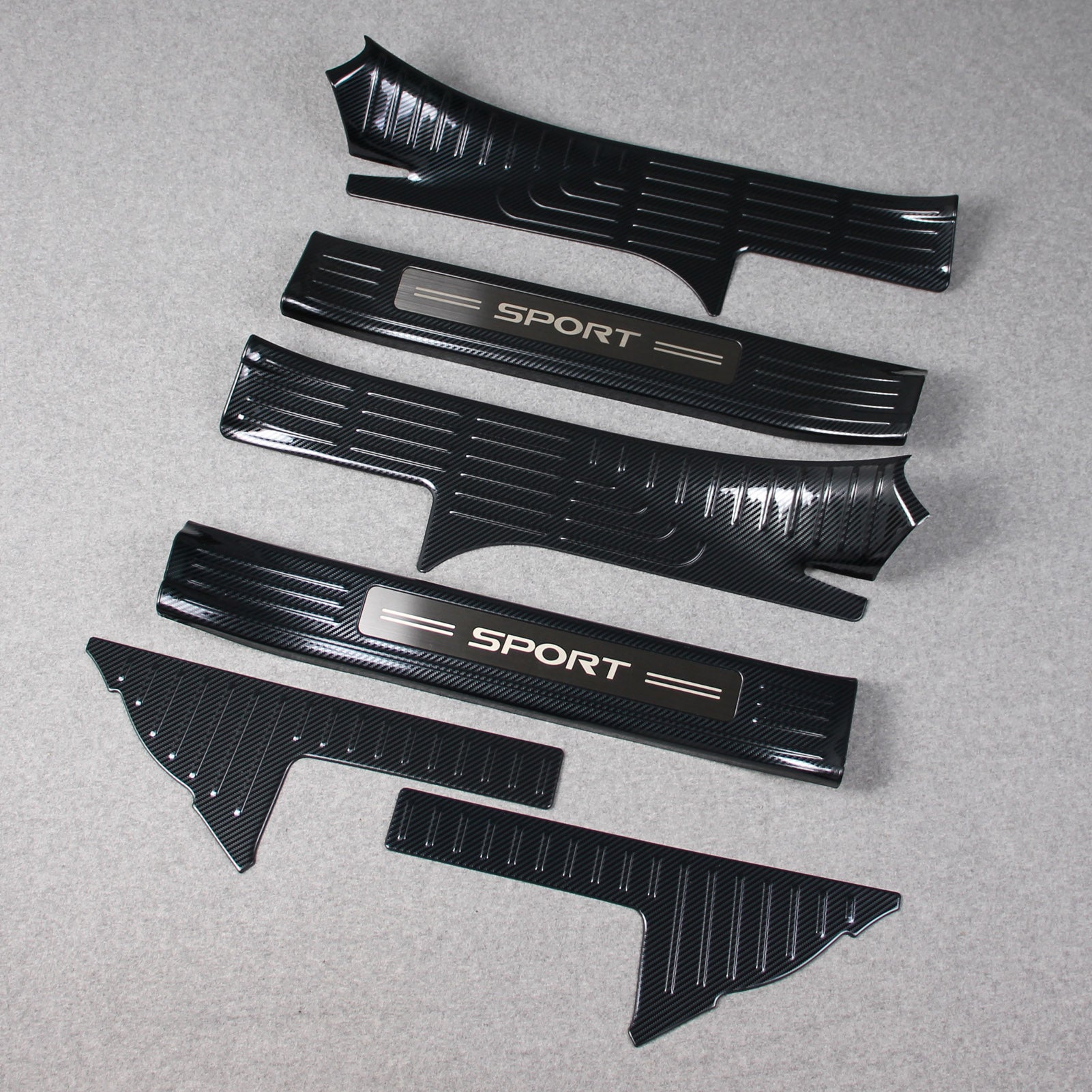 Fit for Toyota Highlander 2020 2021 2022 2023 Inside Door Sill Scuff Plate Guard Cover Trims