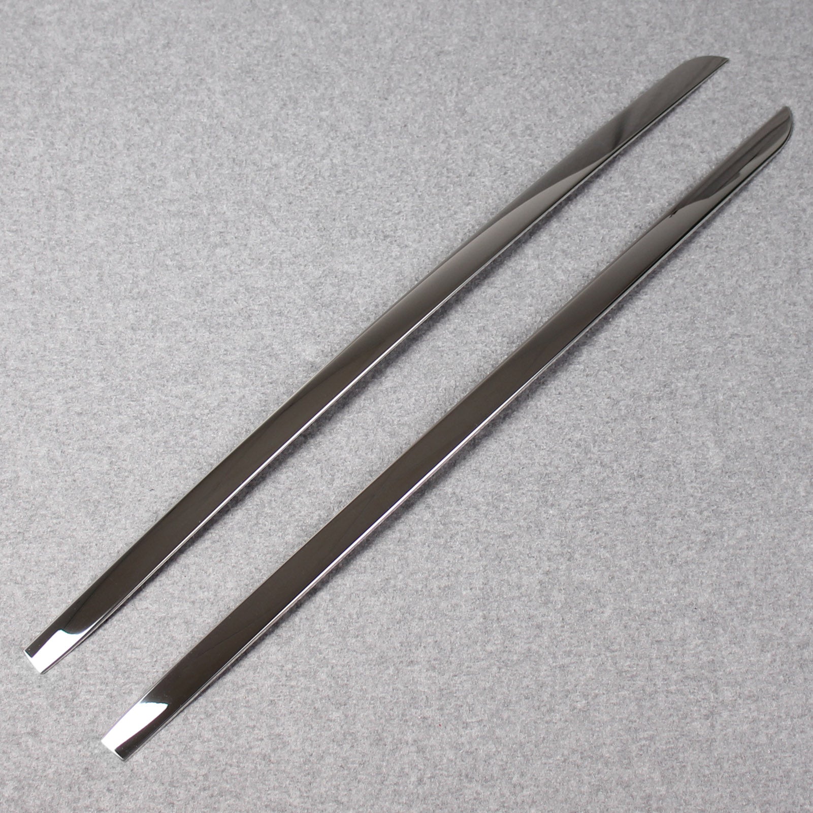 Fit for Toyota Highlander 2020 2021 2022 Windshield Side Beveled Window Cover Trim Stainless Steel