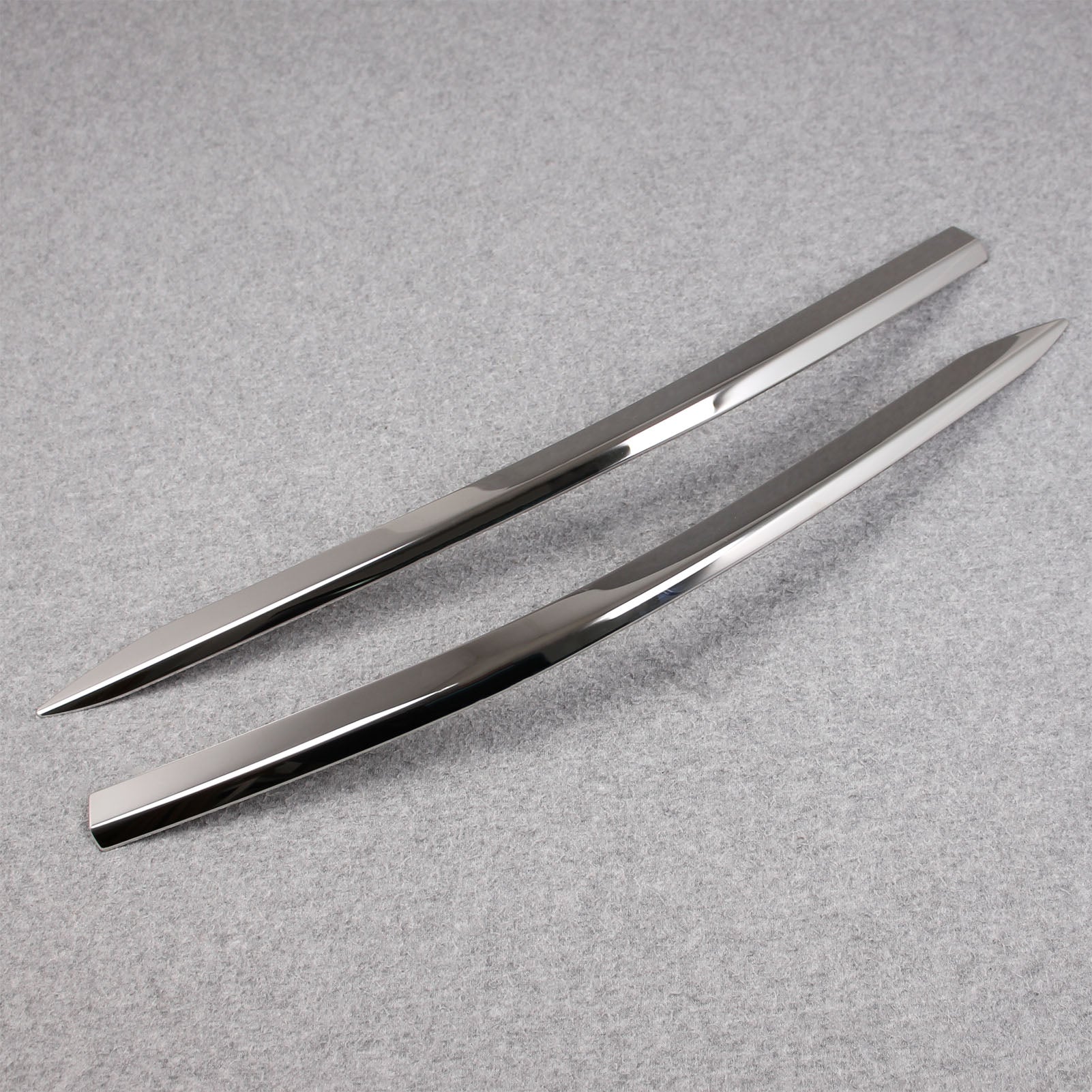 Lexus New RX RX350 RX350h RX500h F Sport 2023 Bumper Corner Protection Cover Trims Stainless Steel (Front)