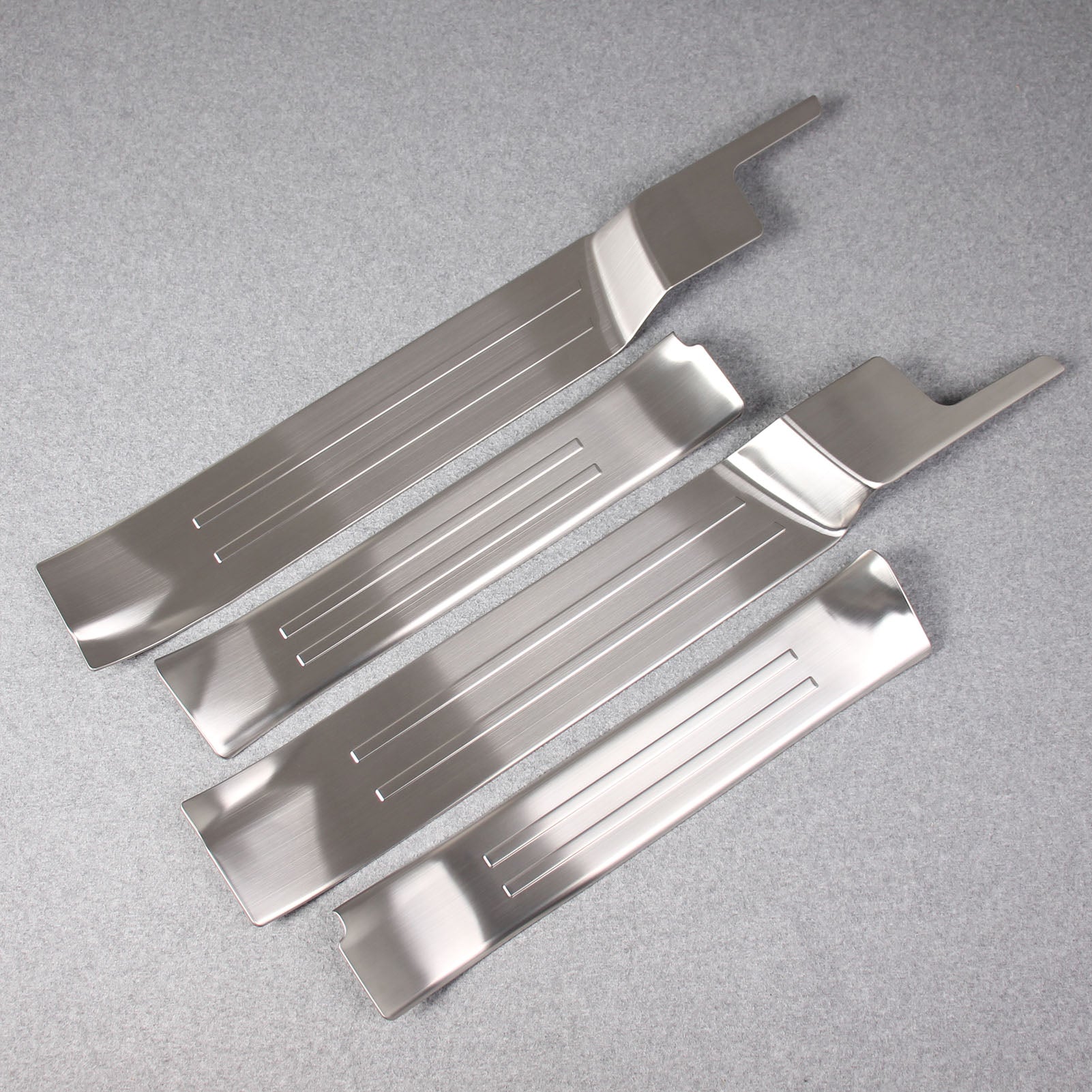 Fit for Toyota 2021 2022 2023 Sienna Inside Door Sill Scuff Plate Guard Cover Trims Stainless Steel