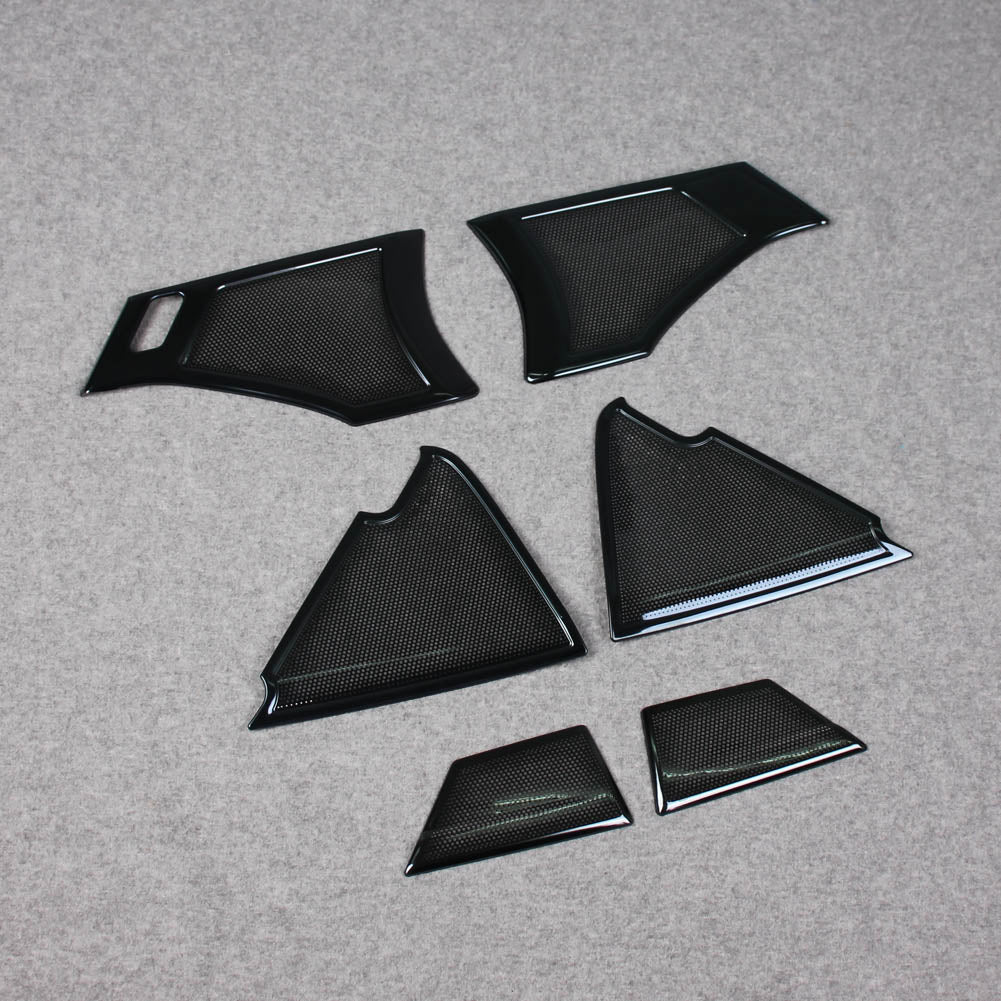 Fit for 2019 2020 2021 2022 Mazda 3 Axela Door Speaker Sound Panel Cover Trims Stainless Steel