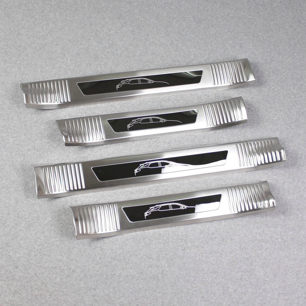 Fit for Lexus RX350 RX450H 2016 2017 2018 2019 2020 2021 2022 Door Sill Scuff Plate Guard Cover Trims