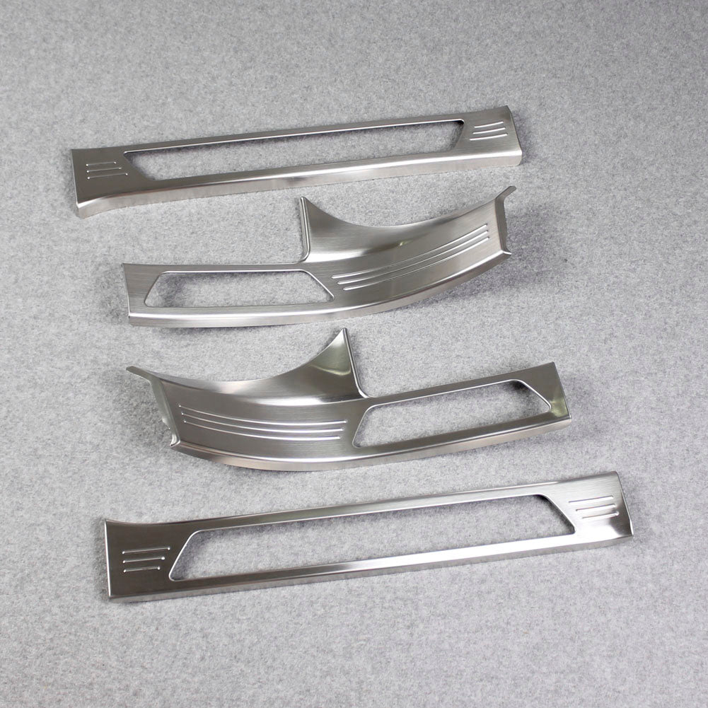 Fit for Acura New RDX 2019 2020 2021 2022 Inside Door Sill Scuff Plate Guard Cover Trims Stainless Steel
