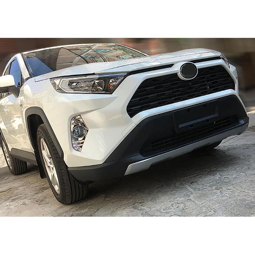 For Toyota RAV4 2019-2022 Car Chrome Front Fog Light Edge Cover Accessories