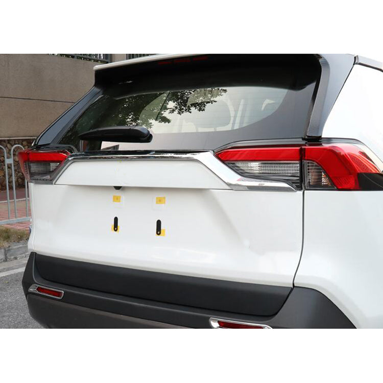 Fit for Toyota New RAV4 2019 2020 2021 Rear Trunk Lid Upper Curve Molding Trim (Chrome) - beautost