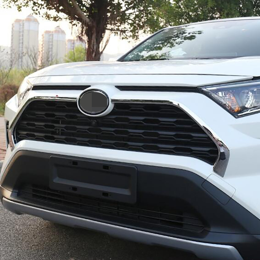 Fit for Toyota New RAV4 2019 2020 2021 LE/XLE/XSE/Limited Model Front Upper Grill Grille Mesh Cover Trim - beautost