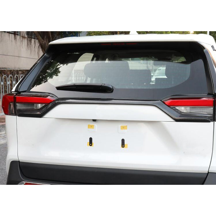 Fit for Toyota New RAV4 2019 2020 2021 Rear Trunk Lid Upper Curve Molding Trim